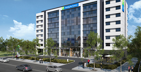 Holiday Inn Express switchboard project photo