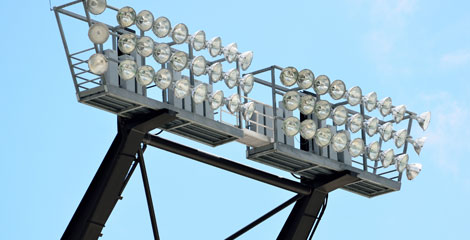 Sports and outdoor facility switchboard applications